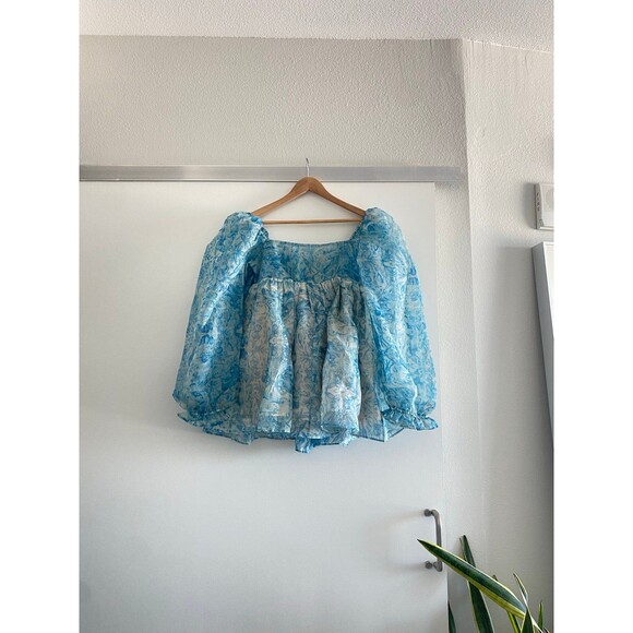 Strangers & Lovers Olympia Babydoll Dress Size Large - Picture 8 of 11